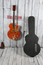 Load image into Gallery viewer, Gretsch Synchromatic Nashville Hollow Body Electric Guitar 50&#39;s Orange with Case