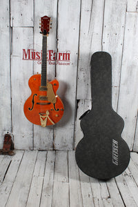 Gretsch Synchromatic Nashville Hollow Body Electric Guitar 50's Orange with Case