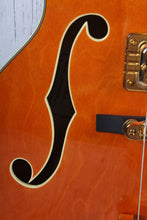 Load image into Gallery viewer, Gretsch Synchromatic Nashville Hollow Body Electric Guitar 50&#39;s Orange with Case