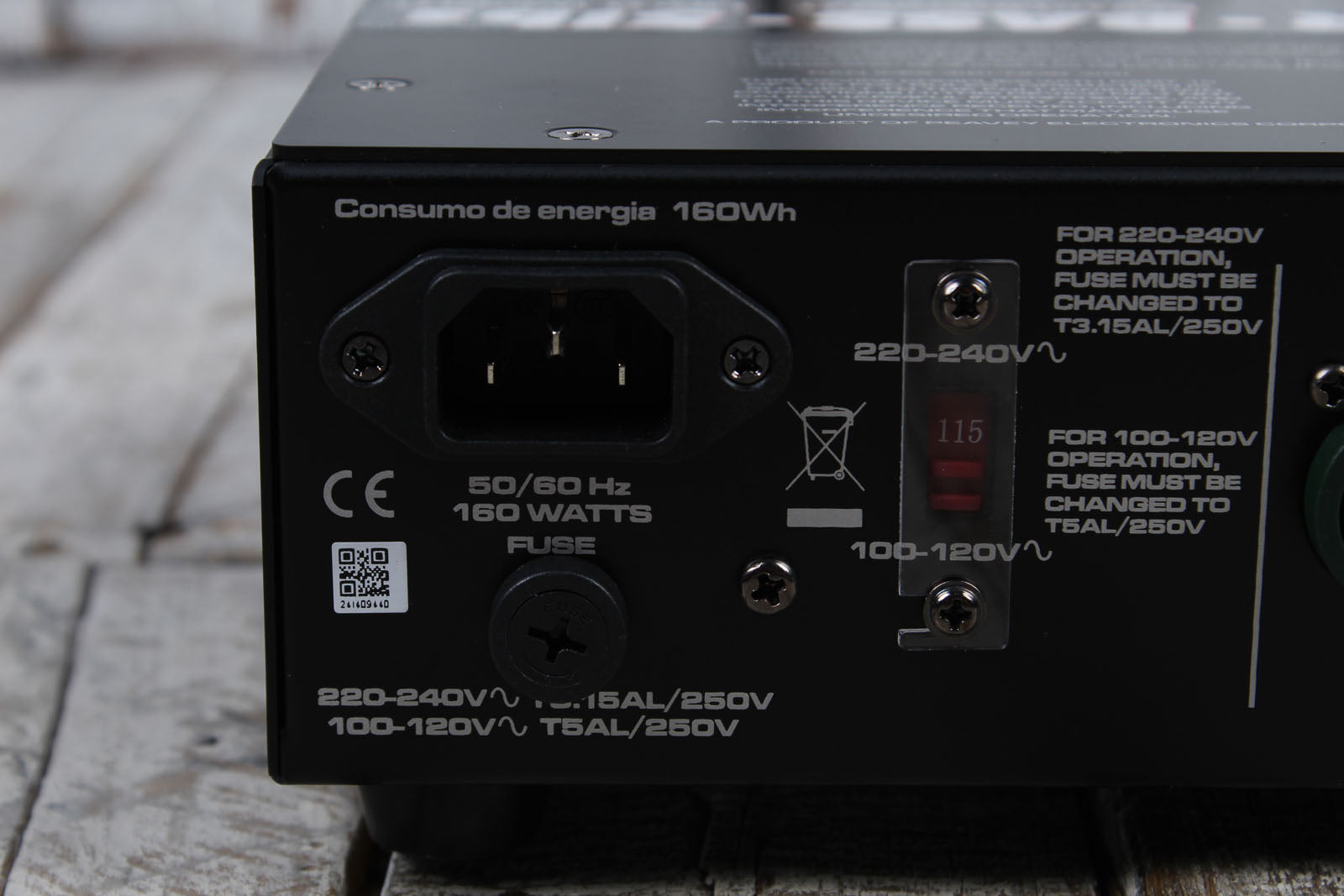 Peavey Mini Max 600 Electric Bass Guitar Amplifier Head 600 Watt Amp