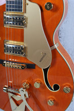 Load image into Gallery viewer, Gretsch Synchromatic Nashville Hollow Body Electric Guitar 50&#39;s Orange with Case