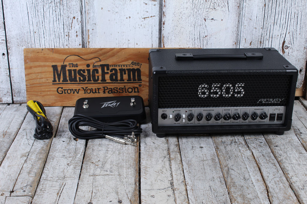 Peavey 6505 MH Mini Head Electric Guitar Amplifier 20 / 5 / 1 Watt Tube Amp Head