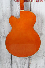 Load image into Gallery viewer, Gretsch Synchromatic Nashville Hollow Body Electric Guitar 50&#39;s Orange with Case