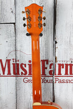 Load image into Gallery viewer, Gretsch Synchromatic Nashville Hollow Body Electric Guitar 50&#39;s Orange with Case