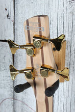 Load image into Gallery viewer, Ibanez SR300EDX 4 String Electric Bass Guitar Black Ice Frozen Matte