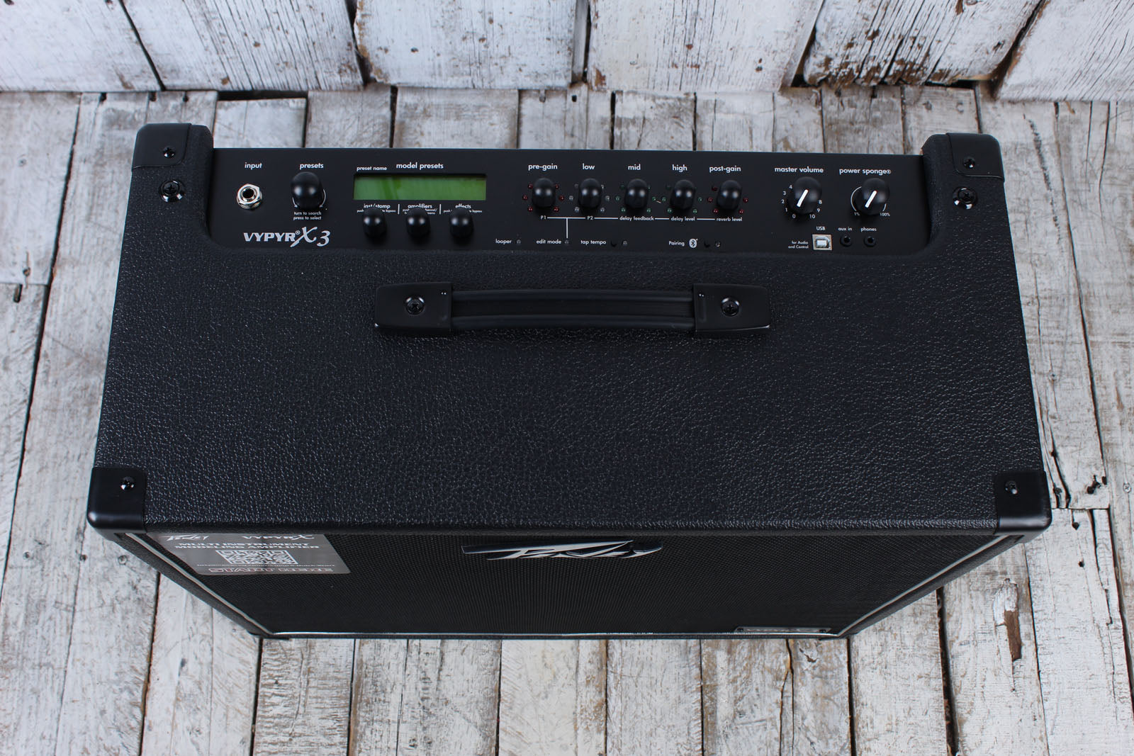 Peavey Vypyr X3 Electric Guitar / Bass / Acoustic Modeling Combo Amplifier