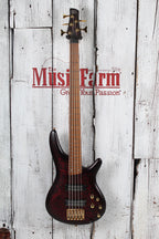 Ibanez SR305EDX 5 String Electric Bass Guitar Wine Red Frozen Matte Finish