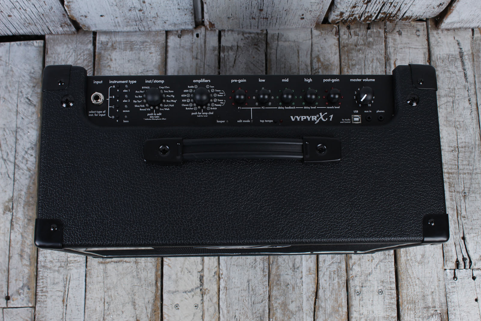 Peavey Vypyr X1 Electric Guitar / Bass / Acoustic Modeling Combo Amplifier