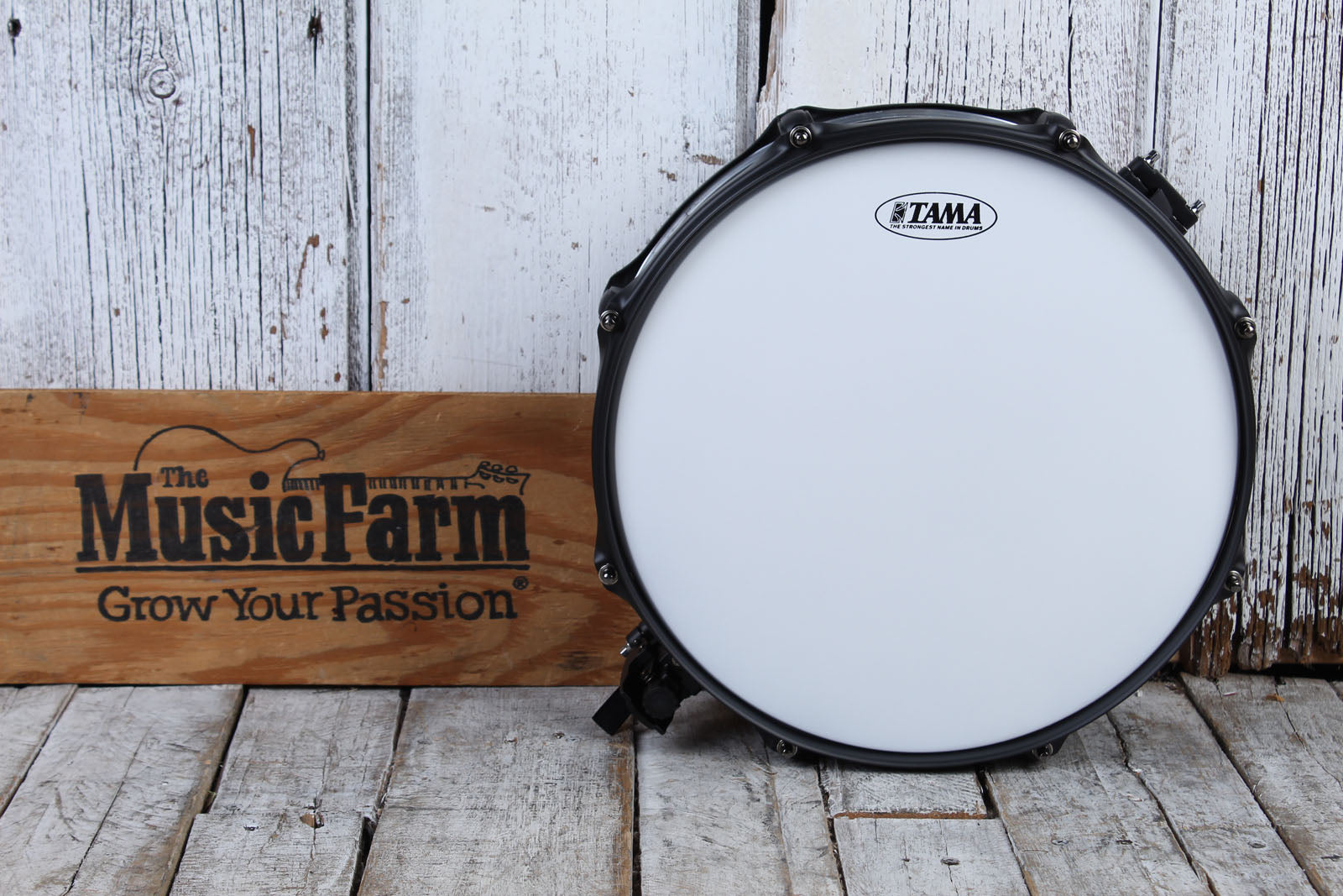 Tama Metalworks Steel Snare Drum 13 x 4 Snare Black/Black BST134BK