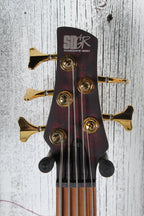 Ibanez SR305EDX 5 String Electric Bass Guitar Wine Red Frozen Matte Finish