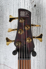 Load image into Gallery viewer, Ibanez SR305EDX 5 String Electric Bass Guitar Wine Red Frozen Matte Finish
