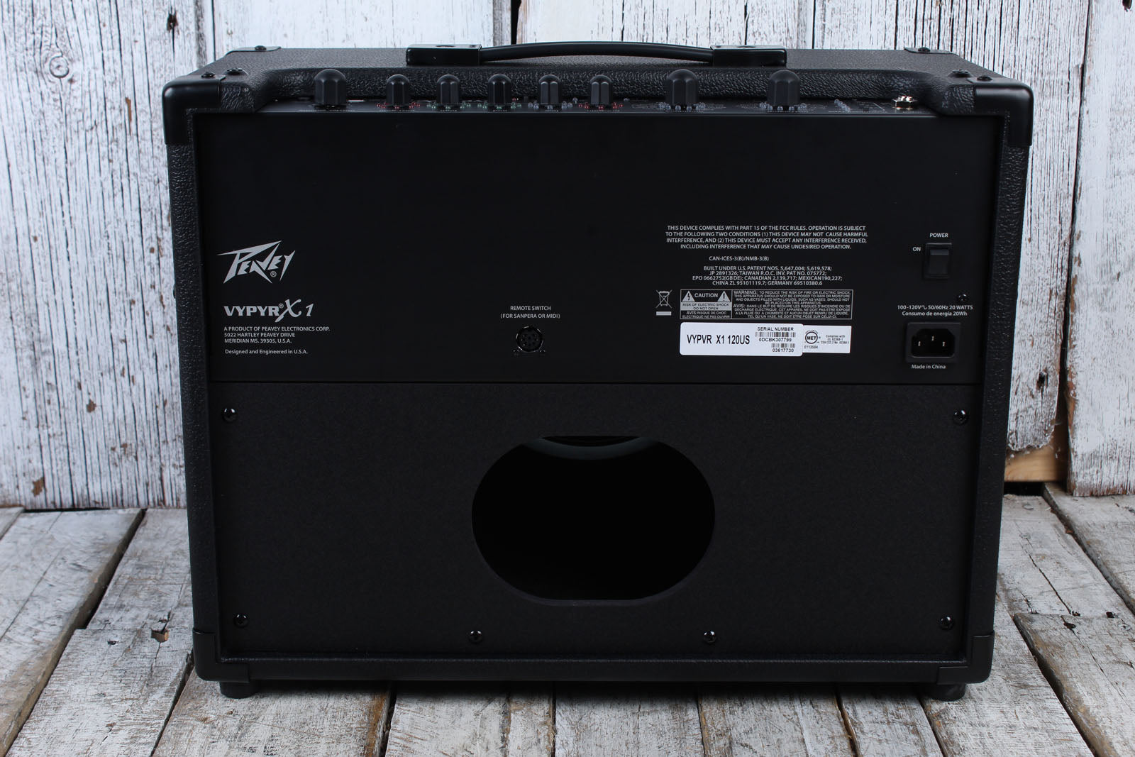 Peavey Vypyr X1 Electric Guitar / Bass / Acoustic Modeling Combo Amplifier
