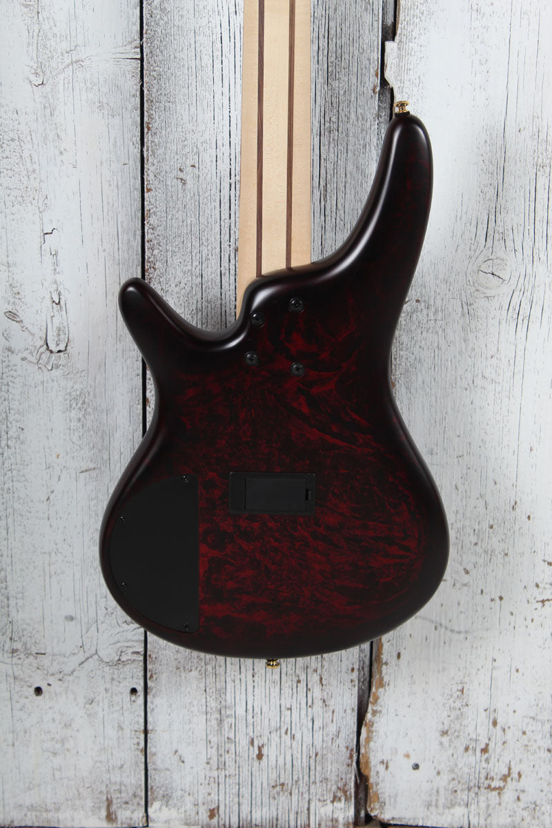 Ibanez SR305EDX 5 String Electric Bass Guitar Wine Red Frozen Matte Finish