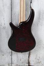 Ibanez SR305EDX 5 String Electric Bass Guitar Wine Red Frozen Matte Finish