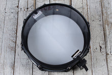 Load image into Gallery viewer, Tama Metalworks Steel Snare Drum 13 x 4 Snare Black/Black BST134BK