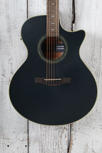 Ibanez AE Series AE100 Acoustic Electric Guitar Dark Tide Blue Flat Finish