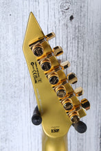 Load image into Gallery viewer, ESP LTD Kirk Hammett KH-V Electric Guitar Metallic Gold with Hardshell Case