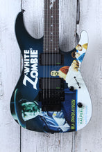 Load image into Gallery viewer, ESP LTD KH-WZ Kirk Hammett White Zombie Electric Guitar with Hardshell Case