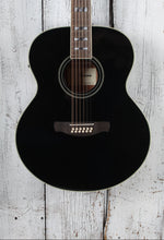 Load image into Gallery viewer, Ibanez AJ7012M1E Jumbo 12 String Acoustic Electric Guitar Black High Gloss