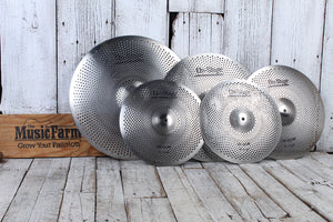 On-Stage LVCP5000 Low Volume Cymbal Pack HI-Hats Crash Ride Cymbal Pack