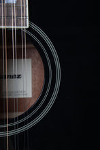 Load image into Gallery viewer, Ibanez AJ7012M1E Jumbo 12 String Acoustic Electric Guitar Black High Gloss