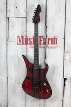 Schecter FR-S Przym Vespid Solid Body Electric Guitar Metallic Red Finish