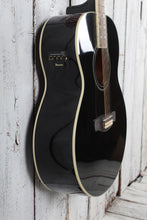 Load image into Gallery viewer, Ibanez AJ7012M1E Jumbo 12 String Acoustic Electric Guitar Black High Gloss