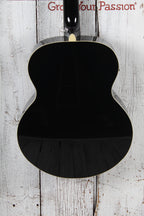Ibanez AJ7012M1E Jumbo 12 String Acoustic Electric Guitar Black High Gloss