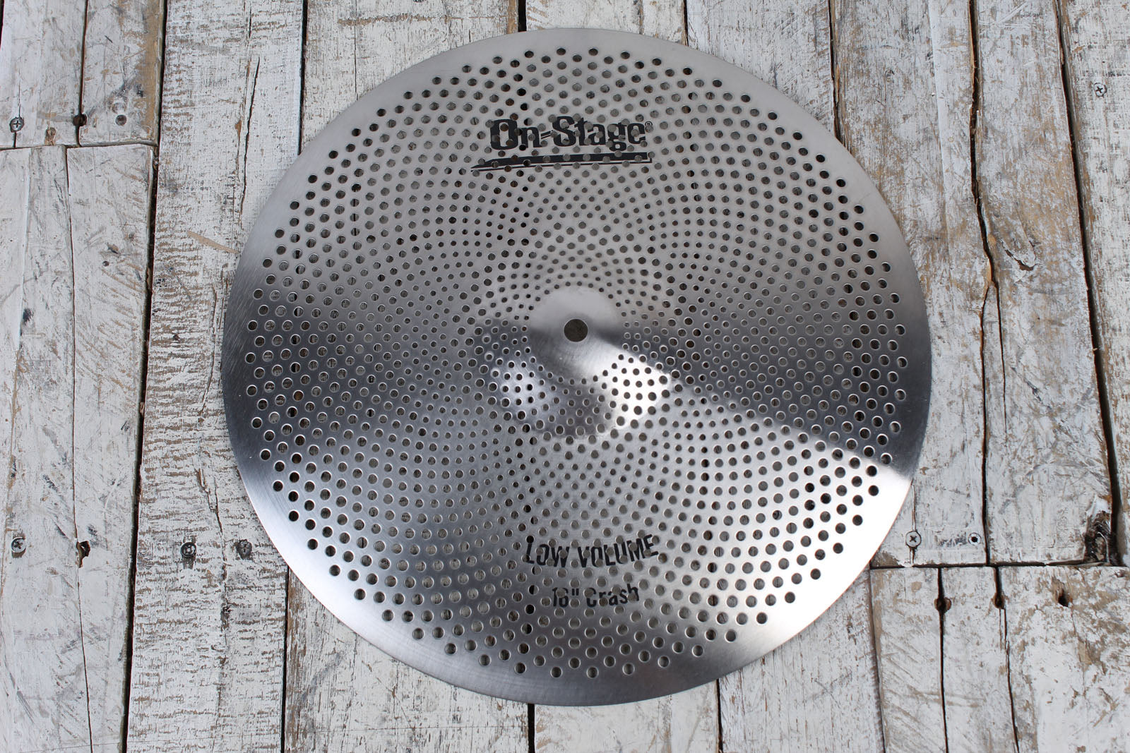On-Stage LVCP5000 Low Volume Cymbal Pack HI-Hats Crash Ride Cymbal Pack