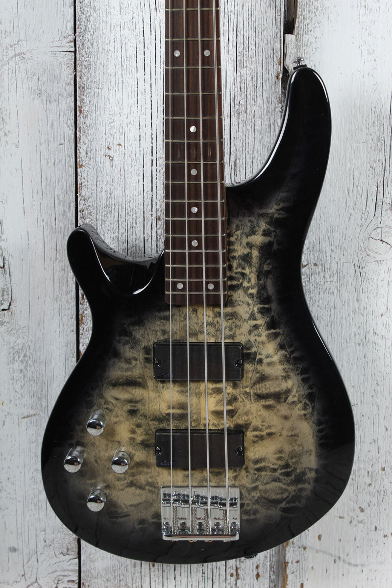 Schecter C-4 Plus Left Handed Electric Guitar Quilt Maple Top Charcoal Burst Main image