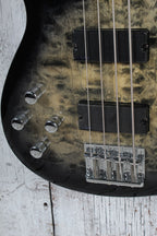 Schecter C-4 Plus Left Handed Electric Guitar Quilt Maple Top Charcoal Burst