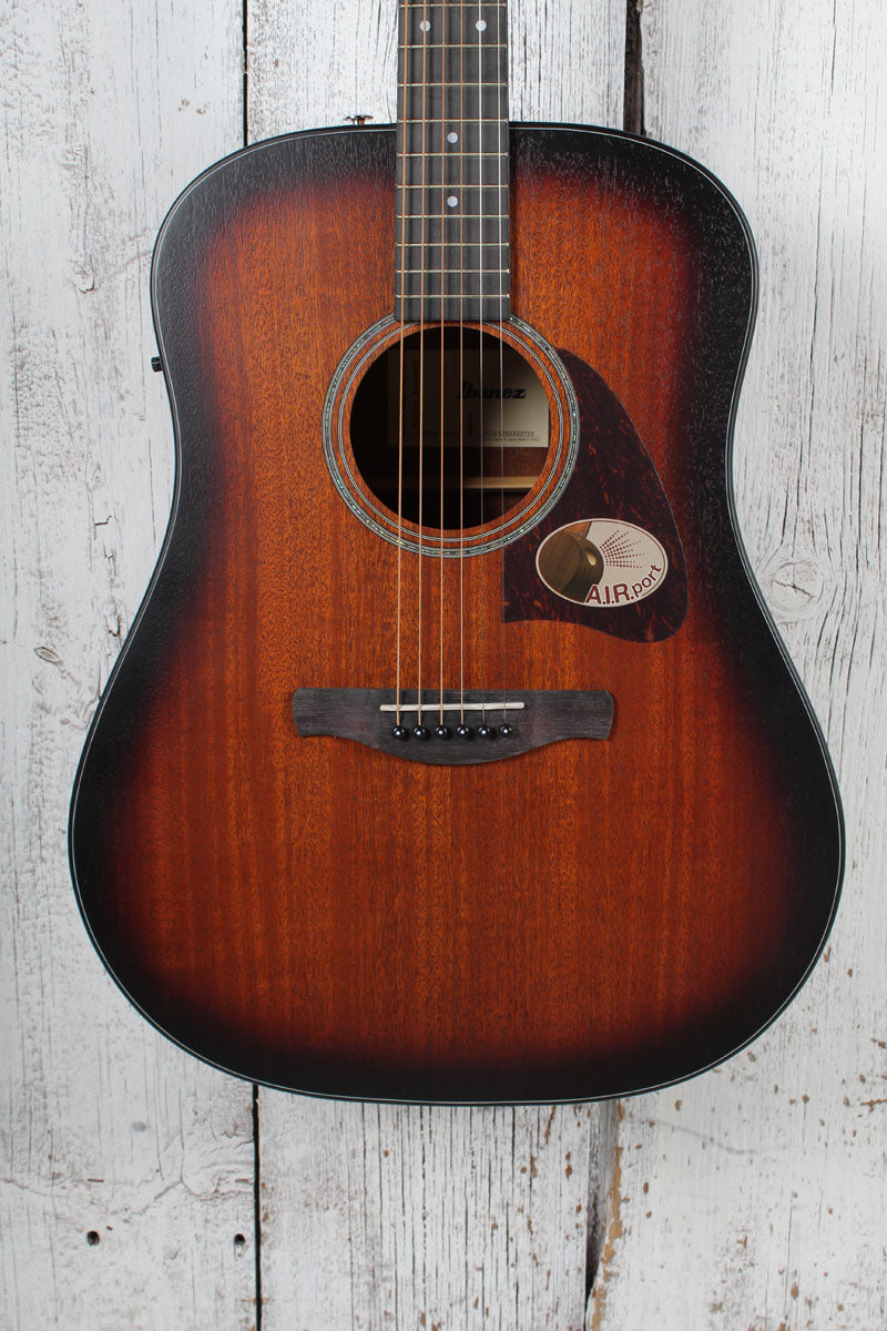 Ibanez AAD54E Grand Dreadnought Acoustic Electric Guitar Mahogany Sunburst