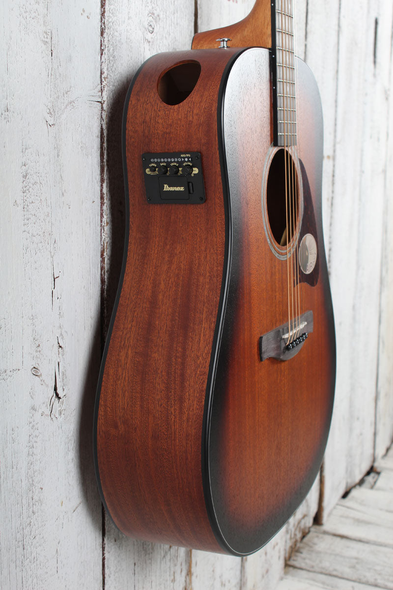Ibanez AAD54E Grand Dreadnought Acoustic Electric Guitar Mahogany Sunburst