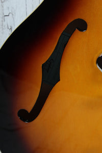 Epiphone Casino Hollowbody Archtop Electric Guitar Vintage Sunburst with Gig Bag