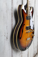 Load image into Gallery viewer, Epiphone Casino Hollowbody Archtop Electric Guitar Vintage Sunburst with Gig Bag