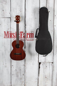 Kala Makala MK-T All Mahogany Tenor Ukelele Satin Natural Finish Uke with Gig Bag
