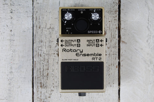 Boss RT-2 Rotary Ensemble Pedal Electric Guitar Rotary Effects Pedal