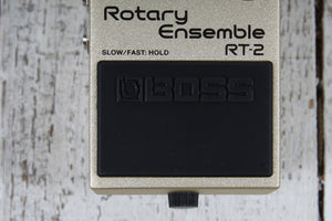 Boss RT-2 Rotary Ensemble Pedal Electric Guitar Rotary Effects Pedal