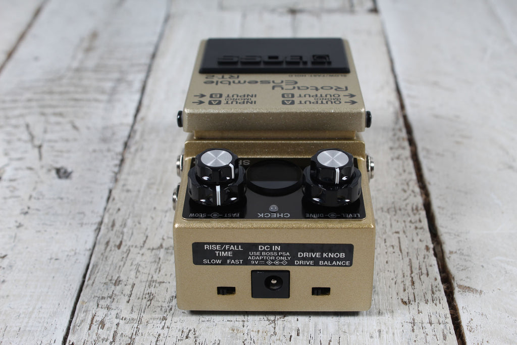 Boss RT-2 Rotary Ensemble Pedal Electric Guitar Rotary Effects Pedal