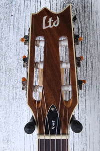 ESP LTD TL-6N Nylon String Thinline Acoustic Electric Guitar Natural Finish