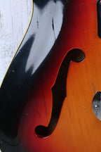 Mosrite Vintage 1960's Combo Mark X Ventures S#0021 Electric Bass Guitar w Case