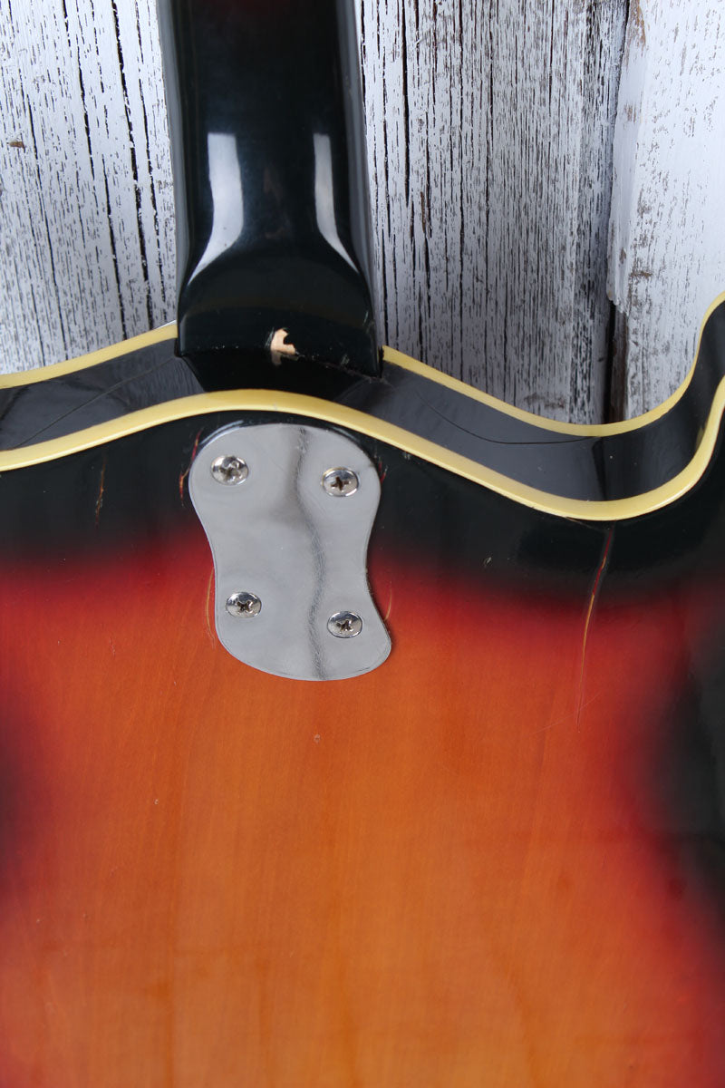 Mosrite Vintage 1960's Combo Mark X Ventures S#0021 Electric Bass Guitar w Case
