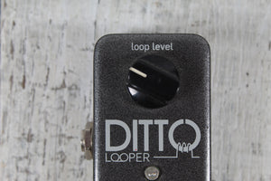 TC Electronic Ditto Looper Electric Guitar Looper Effects Pedal with True Bypass