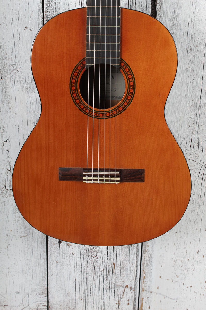 Yamaha CS40II Classical 3/4 Size Classical Acoustic Guitar Natural Finish