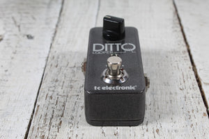 TC Electronic Ditto Looper Electric Guitar Looper Effects Pedal with True Bypass