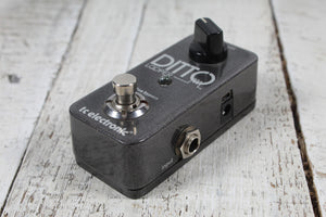 TC Electronic Ditto Looper Electric Guitar Looper Effects Pedal with True Bypass