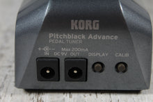 Load image into Gallery viewer, Korg Pitch Black Advanced Tuner Pedal Guitar Tuner Effects Pedal
