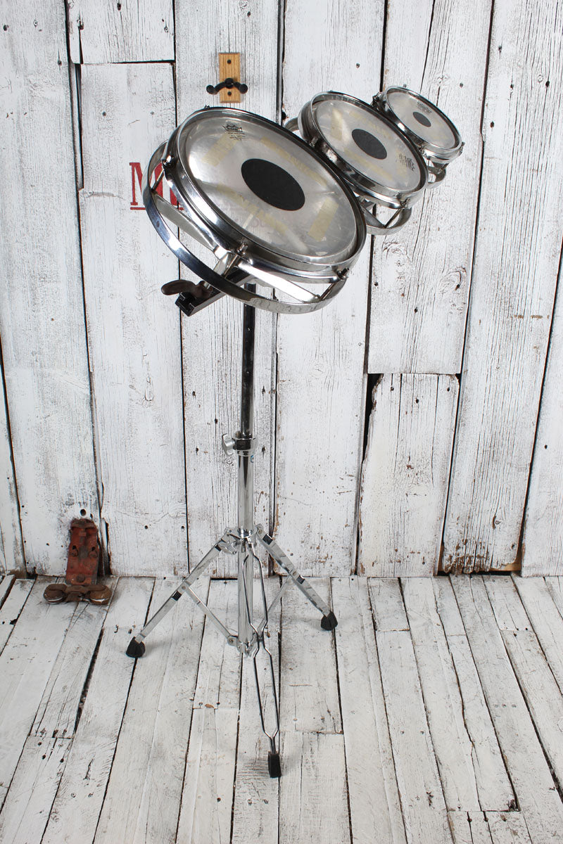 Remo Rototom 3 Piece Set Tom Set with 6 / 8 / 10 Inch Toms and Stand