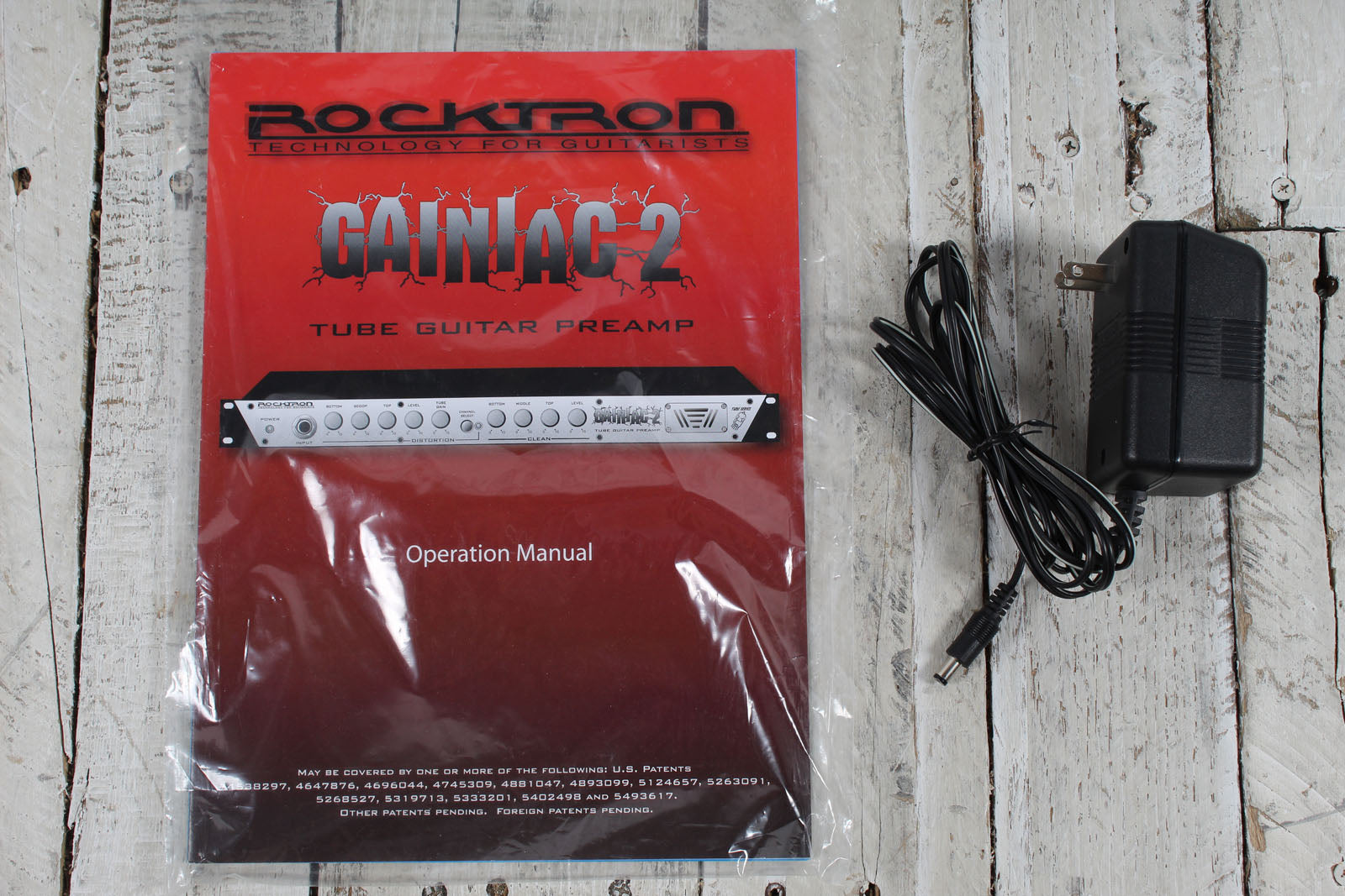 Rocktron Gainiac 2 Electric Guitar Preamp Tube Guitar Rack Mount Guitar Preamp