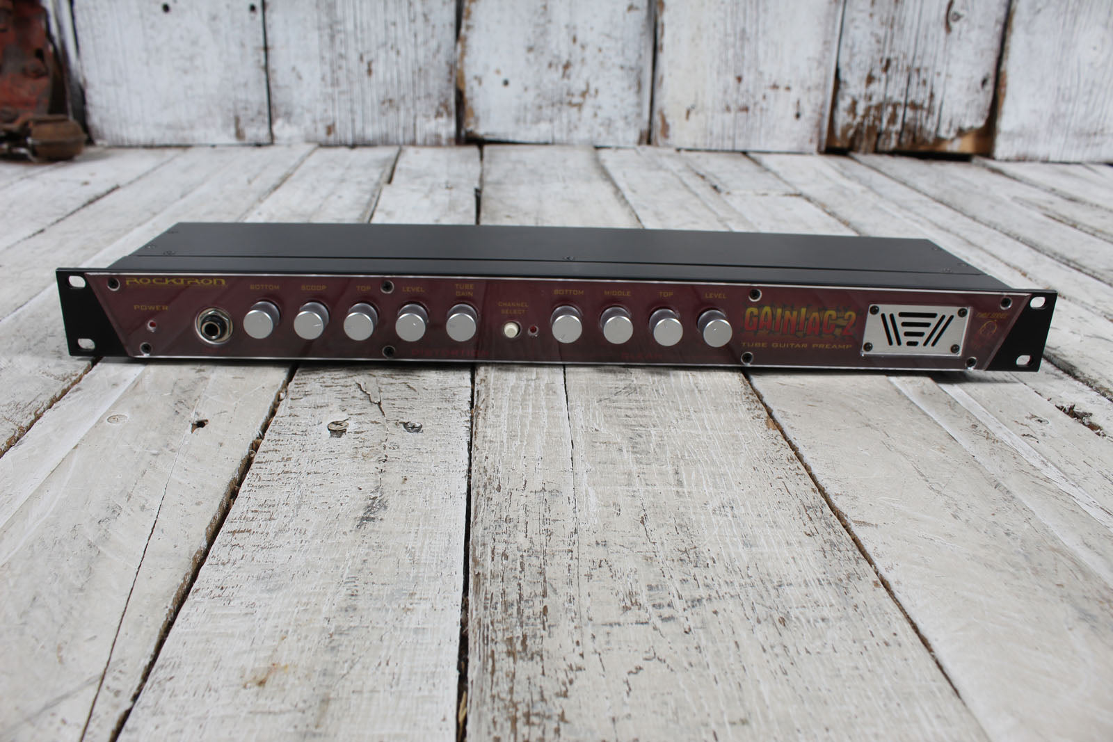 Rocktron Gainiac 2 Electric Guitar Preamp Tube Guitar Rack Mount Guitar Preamp Main image